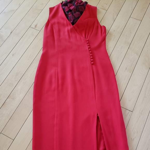 Sheri Martin Dresses & Skirts - Vintage midi dress red